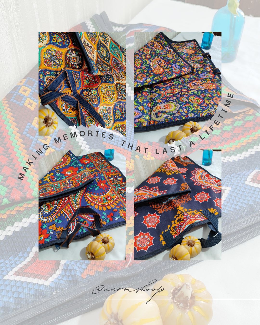 کیسه نان سایز 48*48 حریر یزد