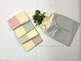 کیسه سبزی سه لایه نایلون دار طرح راه راه برند کهن